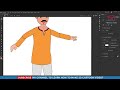 Adobe Animate CC 2024 Advance Level: Apply Bone tool on a Character | 2D Animation | Hindi