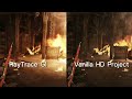 Resident Evil 4 ReShade RayTracing comparison