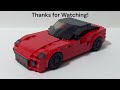 LEGO Ferrari 599 GTO Speed Champions MOC Tutorial