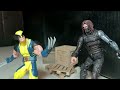 Winter Soldier VS Wolverine | Stop Motion Animation |
