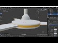 How to Model and Animate a Fan In Blender 2.8 #3D #Model #Animation