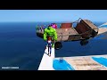 GTA 5 Epic Ragdolls | Spiderman and Super Heroes Jumps/fails Episode 19 (Euphoria Physics)