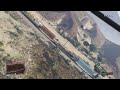 GTA V TRAIN RAMPAGE FIVE STAR WANTED LEVEL(1)