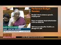 Finance Minister Nirmala Sitharaman replies to budget debate in Lower House | DD India