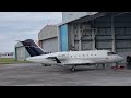 EI-WFI Bombardier Challenger 605 parking at Dublin Airport, Ireland 🇮🇪