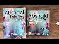 DIY effect structure! GOLD - Abstract acrylic painting techniques - Layering - Step by Step