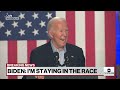 Biden: 'Let's stand together, win this election and exile Donald Trump politically'