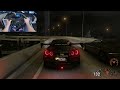 1666HP Nissan GT-R R35 & 1529HP Toyota Supra MK4 Street Racing! - Assetto Corsa | Moza R9