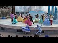 Starlit Princess Waltz FULL Show at Disneyland Paris 2018 w/8 Princesses Including Belle, Cinderella