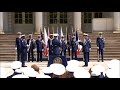U.S. Coast Guard Silent Drill Team in NYC | Coast Guard City Ceremony
