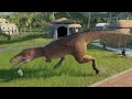 Escape From Isla Nublar | Carcharodontosaurus Sonora | Jurassic World Dominion | Jurassic Park