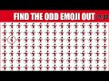 HOW GOOD ARE YOUR EYES #1 Find The Odd Emoji Out | Emoji Puzzle Quiz