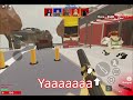 Playing Roblox AIMBLOX..