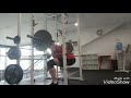 Squats to 550 x 1 on axle to depth