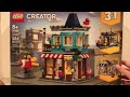 LEGO 31105 Townhouse Toy Store review!