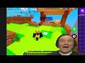 1v1ing Streamers For a Surprise! (Roblox Bedwars)