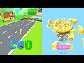 Shape shifting VS Jelly Run 2048 - All Level Gameplay Walkthrough Android iOS Ep1