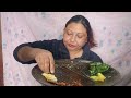 Stink Beans (yongchak) chutney with eggs|Alokali vlogs|Northeast India