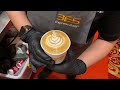 Cafe Vlog EP.1401 | Hot Caffe Latte | Coffee Latte | Latte Art Tulip | Barista Skills