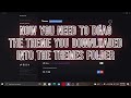 how to download custom themes in discord