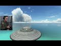 FLYING A UFO AROUND THE EARTH - Microsoft Flight Simulator