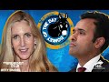 Ann Coulter Says She Wouldn’t Vote For  Vivek Ramaswamy ‘Because He's Indian'