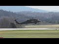 Army National Guard UH-60 Black Hawk Landing, Startup & Takeoff_09Dec20