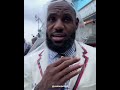 LEBRON & AND THE TEAM USA FROM THE PARADE BOAT IN THE OLYMPICS 2024 OPENING CEREMONY IN PARIES