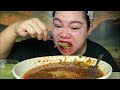 Nikmat nya Mie ayam bakso urat plus ceker ayam sambal pedas 1 mangkok Mukbang