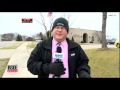 Watch a Bank Robber Interrupt This News Reporter During Live Broadcast