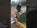 monkey enjoying yoghurt