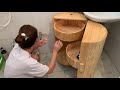 Woodworking Ideas Great From Old Pallets - Build A Utility Locker For Your Bathroom