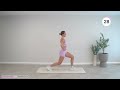 30 MIN TONED LEGS + ROUND BOOTY HIIT | At Home, No Equipment, No Repeat