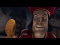 Muffin Man scene from Shrek, with Vine boom sound effect