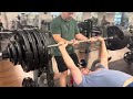 450lb/204.5kg Bench Press