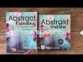 🤩 Painting trick: gluing aluminum foil, abstract painting techniques, instructions, mixed media