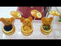 Cute Orange Bear/Fruit Carving and Design/Food Decorations #Isabelle Art & Design