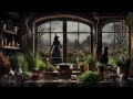 SPRING WITCH KITCHEN AMBIENCE SPELLS & POTIONS BLACK CAT BUBBLING CAULDRON RELAXING NATURE ASMR