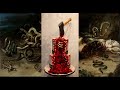 Demon Mouth Wedding Cake