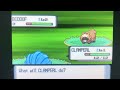 Pokémon Diamond And Pearl In The Morning/Afternoon: Clamperl Gameplay (Lake Version)