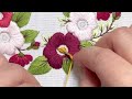 SPRING BLOSSOM EMBROIDERY PATTERN || EMBROIDERY FOR BEGINNERS