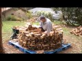 Building a Round Wood Stack