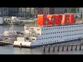 Leaving Amsterdam on  Carnival  Legend cruise. 6th August '24