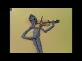 Stop Motion: Blue Tack Man on Fiddle playing Willie's Waltz