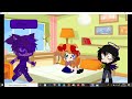 Micheal Afton become a (half) cat for 24 hours // MY AU // Afton Family //