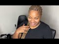 All This Hair | This is how I manage THICK BLUNT Hair | Stitch Braids