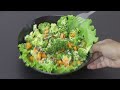 Broccoli Salad For Weight Loss - 15 Mins Dinner Recipe - Stir Fry Vegetable Salad | Skinny Recipes