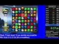 Bejeweled Fans Competitions S6W5 Attempts (Twist Level 10 Classic Speedrun) part 2