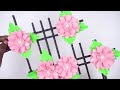 Wall Hanging Craft Ideas | DIY Home Decor | Paper Flower Wall Hanging