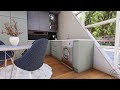 (6x8 Meters) Modern Tiny House Design | 1 Bedroom House Tour